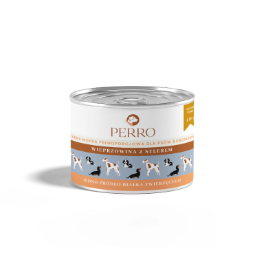 Perro wieprzowina z selerem 410g